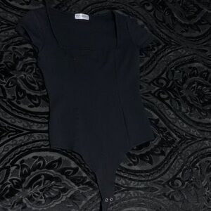 Chic Black Bodysuit for Women
